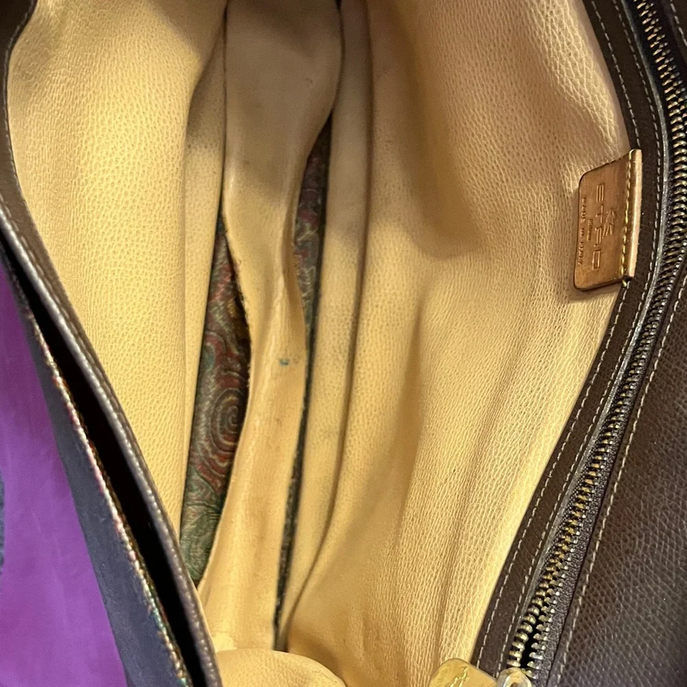 Etro Milano Briefcase rehab handle otherwise good